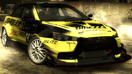 Direzza Vinyl (Mitsubishi Lancer Evolution X)