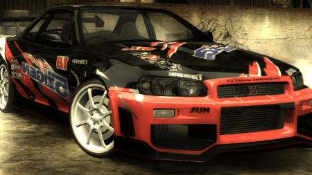 Team 5Zigen Vinyl (Nissan Skyline GT-R R34)