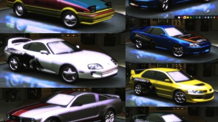 NFSMods - The Fast and the Furious Supra Vinyl for NFSU2