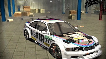 Tom  Blomqvist DTM vinyl for BMW M3