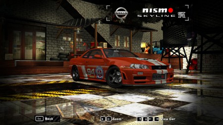 Nissan Skyline GT-R (R34) Nismo Retextured