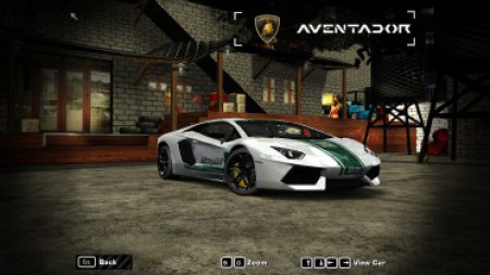 Lamborghini Aventador Dubai Police