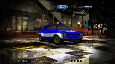 Ford Escort RS1600 Fast & Furious Paul Walker Vinyl