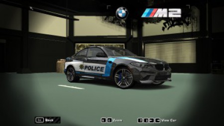 BMW M2 NFS World Police Vinyl