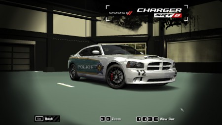 Dodge Charger SRT-8 NFS Heat Police Vinyl
