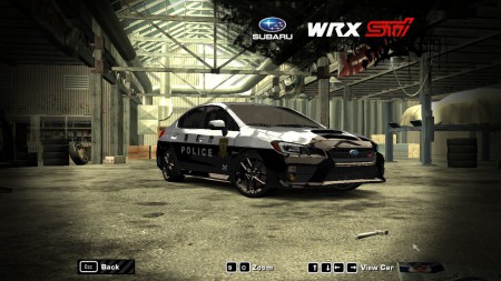 Subaru WRX STI Japan Police