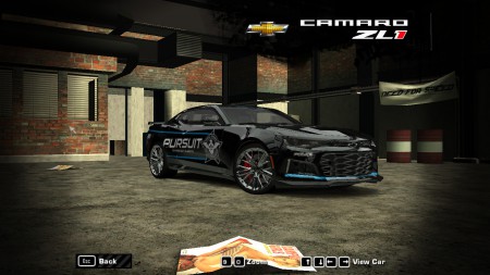 Chevrolet Camaro NFS Heat Police
