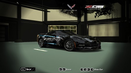 Chevrolet Corvette Z06 NFS Heat Police