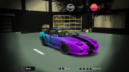 Nissan 240SX Emosen Custom Vinyl