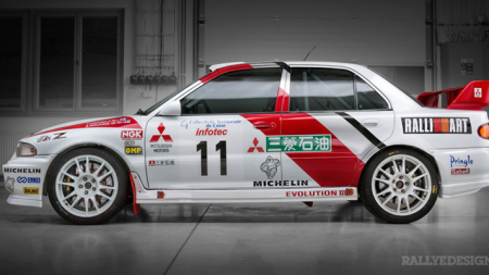 Mitsubishi Lancer Evo III WRC Vinyl