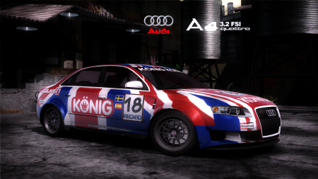 Audi A4 (NFS Shift Livery Pack)