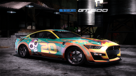 2020 Ford Shelby GT500 (Day Of The Dead)