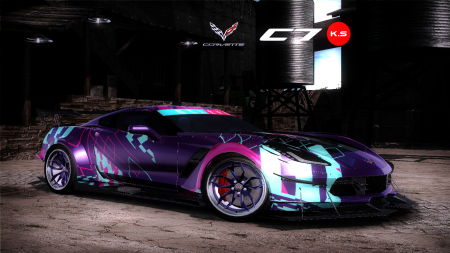 Chevrolet Corvette Grand Sport C7 (NFS Heat : K.S Edition) 