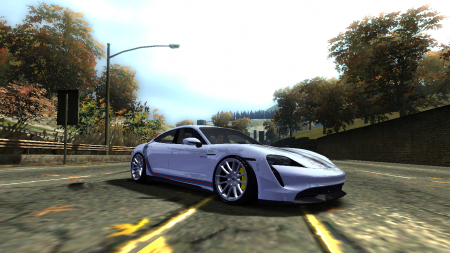 Porsche Taycan Martini Livery