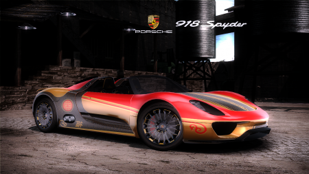 Porsche 918 Spyder Concept (Lunar New Year)