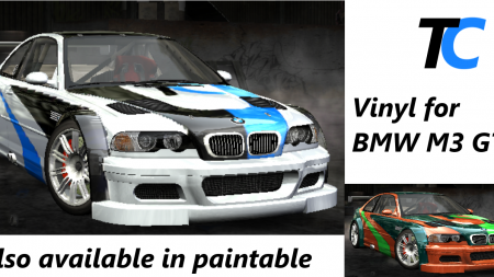 BMW M3 GTR (TCRRR Vinyl)