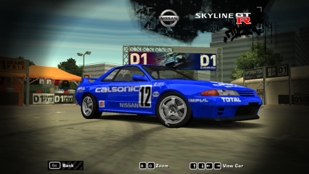 Nissan Calsonic Skyline GT-R Race Car '93