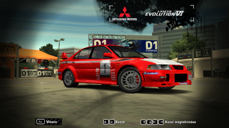 Mitsubishi Lancer EVO 6 Rally Car '99