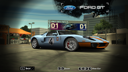 Ford GT LM Race Car and Ford GT Heritage Edition