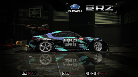 Subaru BRZ 2022 HKS Livery 