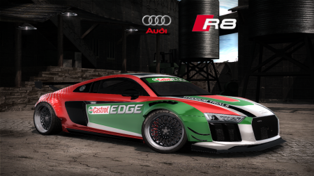 Audi R8 V10 (Castrol Edge : Titanium Trials)