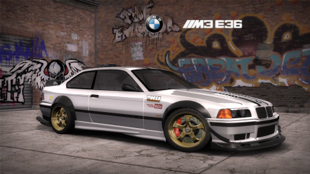 BMW M3 E36 (NFS No Limits : Darius)