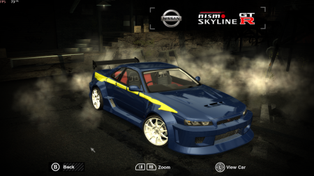 Player's Skyline R34 Livery from Underground 2