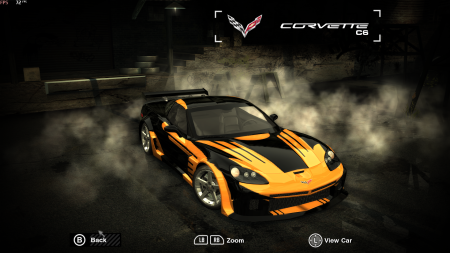 Cross's Corvette LIVERY 