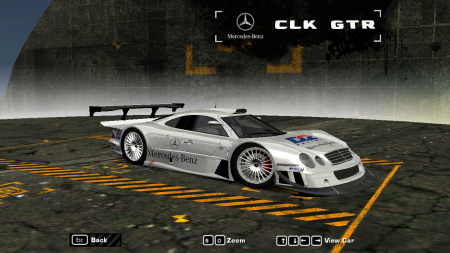 Mercedes-Benz CLK GTR Race Car