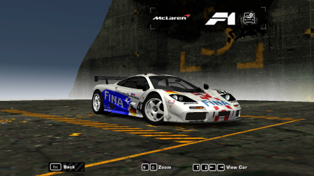 BMW Mclaren F1 GTR Race Car