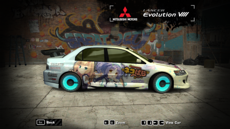 LANCER EVO VIII NEKOPARA MAPLE CINNAMON