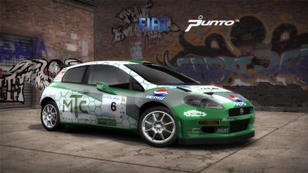 Fiat Grande Punto Rally Car (#6 Sergio Perez and Pablo Marcos) (Addon/Replace)