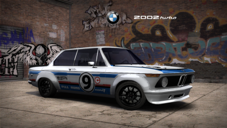 BMW 2002 Turbo (Hot Wheels : HW Premiere) (Addon/Replace Vinyl)