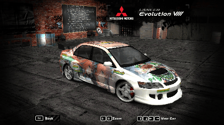 Lancer Evo VIII Umamusume pack