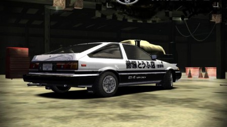 corolla ae 86 fujiwara tofu shop vinyl