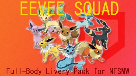 MW Full-body Vinyl Pack - Eevee Squad