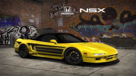 Honda NSX NA1 (Hot Wheels : Nightburnerz) (Addon/Repalce Vinyl)