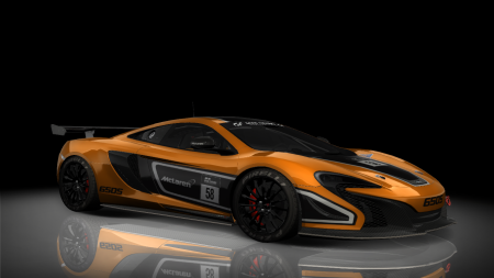  McLaren 650S Coupe (Gr.4 Race Car) (Addon/replace Vinyl)