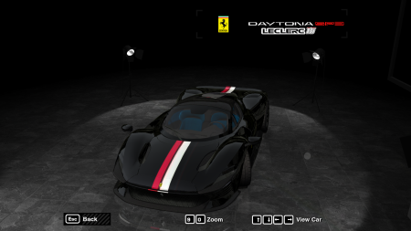 Ferrari Daytona SP3 Leclerc 16 Vinyl