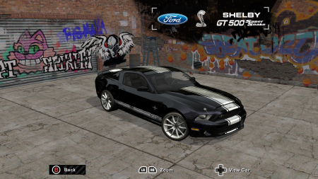 Shelby GT500 Super Snake Vinyl Stripe