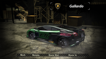 Lamborghini Gallardo - Arthur Caleffi's Ford Coyote Gallardo (Interlagos 1000 Miles) vinyl