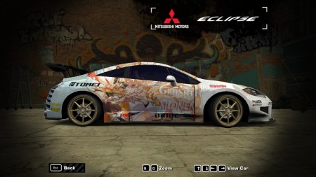 Mitsubishi EclipseGT - Xilonen Genshin Impact