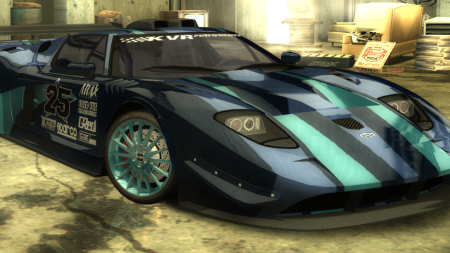 Luca Ciz's Ford GT Blacklist Vinyl - Classic Version