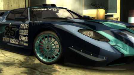 Luca Ciz's Ford GT Blacklist Vinyl - Classic Version