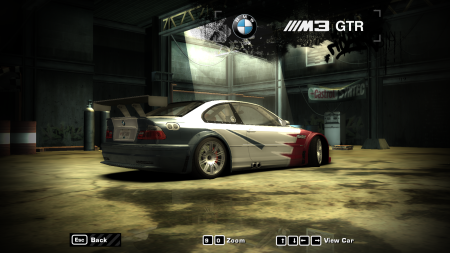 BMW M3 GTR Razor Custom M3 GTR Vinyl